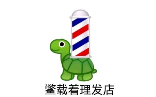 别在这理发店乌龟表情包
